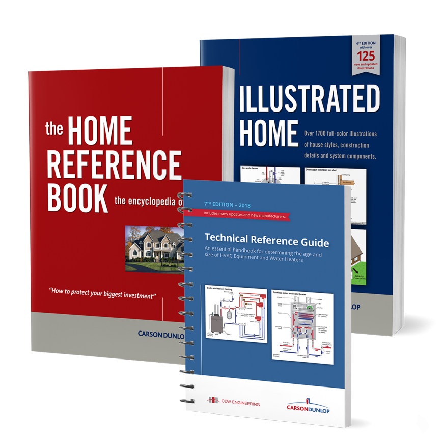 Special Offer - Home Inspector 3 Book Bundle