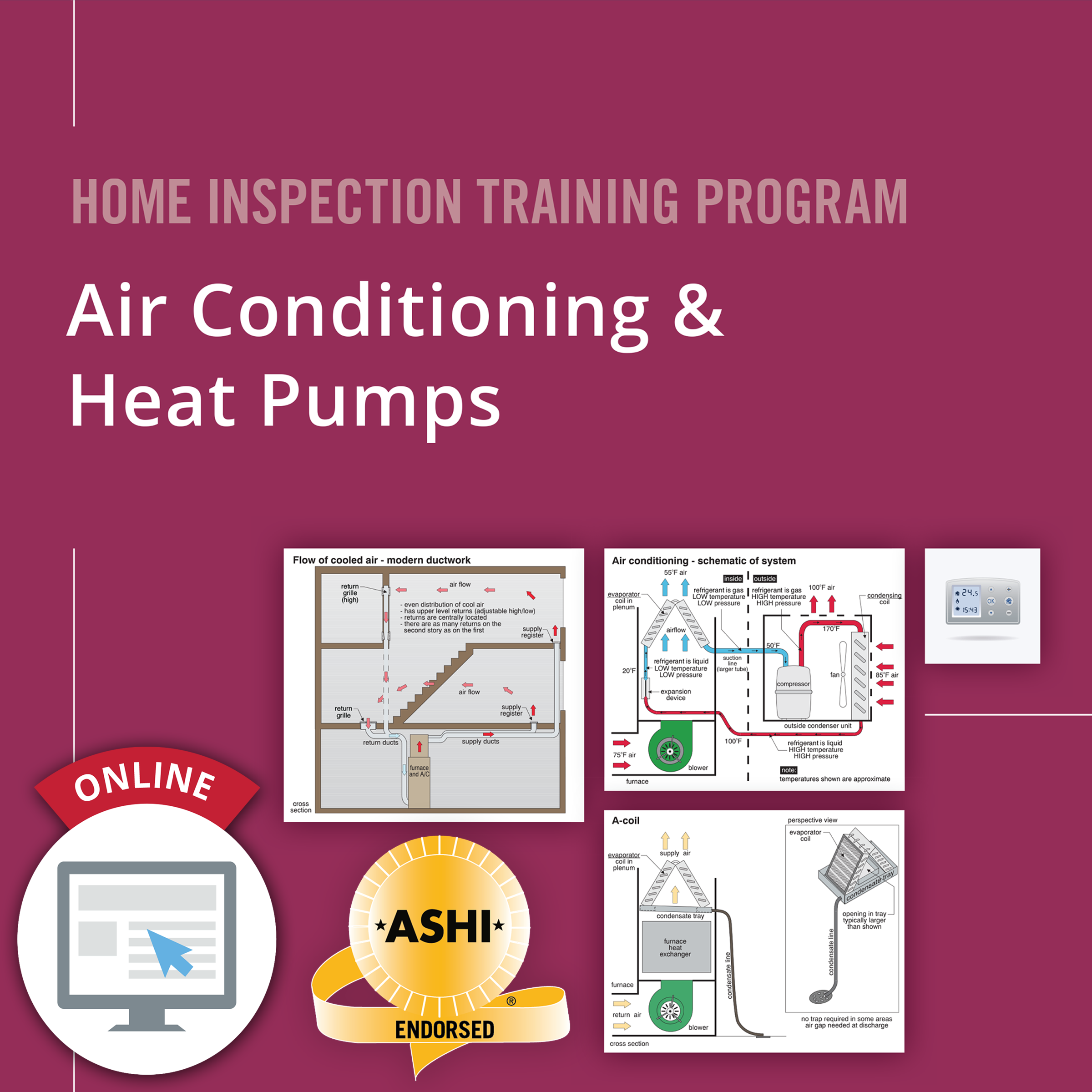 Air Conditioning And Heat Pumps Online Course Carson Dunlop Store